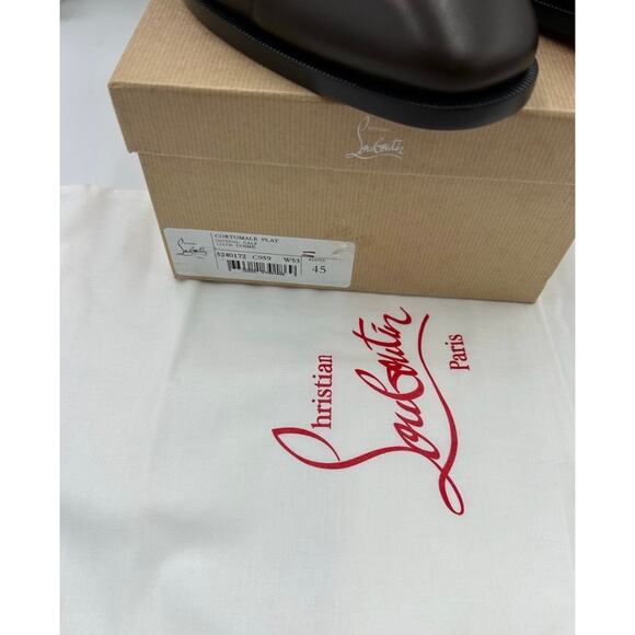 Men\'s Christian Louboutin CORTOMALE lace up Oxford size 45 made in Italy main image 4